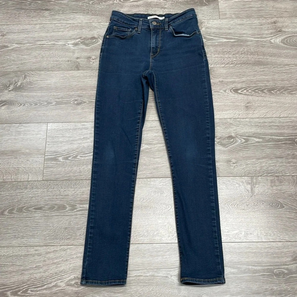 Levi’s Classic Mid Rise Skinny Denim Jeans 27 - Picture 7 of 16
